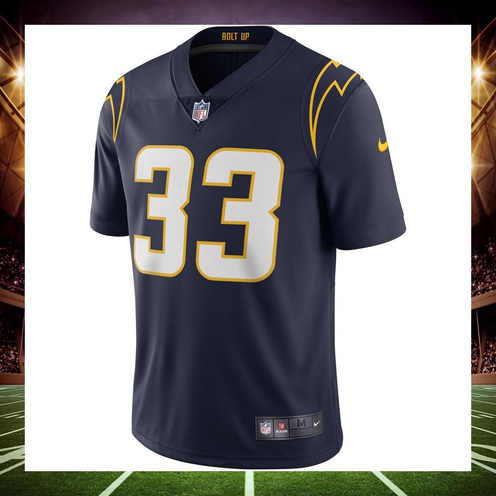 derwin james los angeles chargers alternate vapor limited navy football jersey 2 110