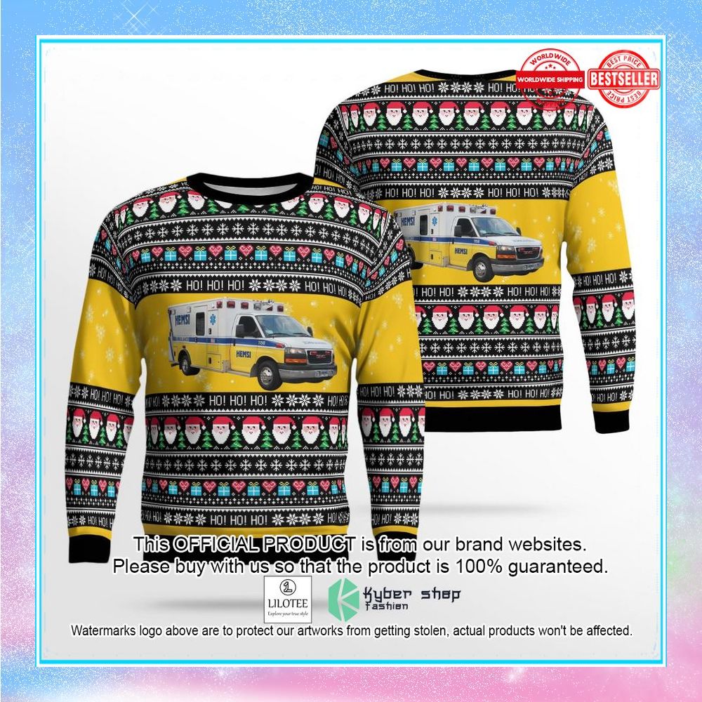huntsville alabama hemsi ambulance sweater 1 565