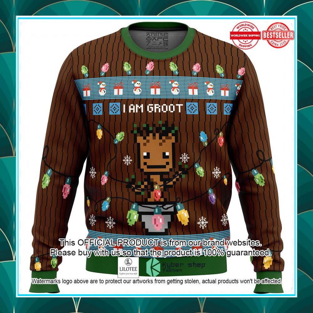i am groot ugly christmas sweater 1 986
