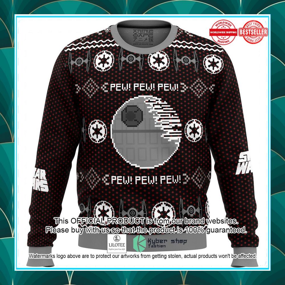 imperial sweater star wars ugly christmas sweater 1 245