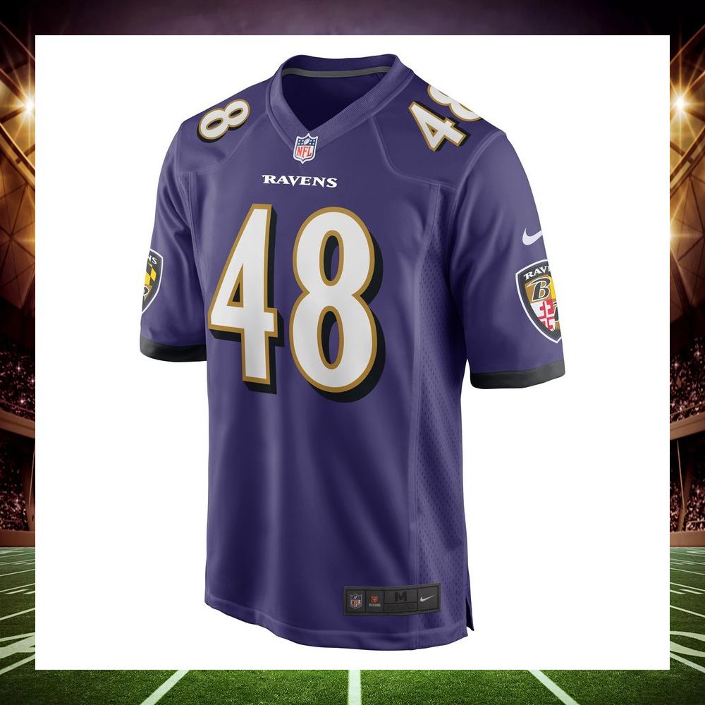 jeremiah moon baltimore ravens purple football jersey 2 106