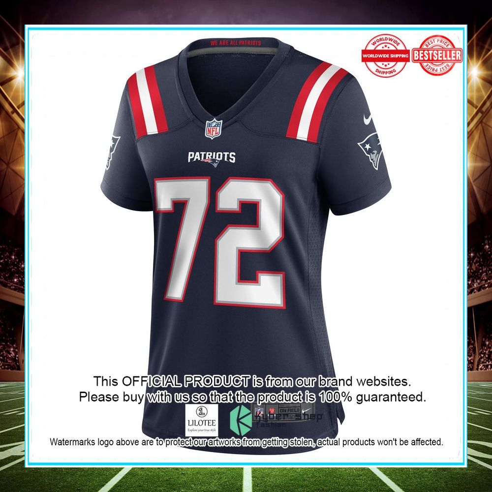 jeremiah pharms jr new england patriots nike womens game player navy football jersey 2 401