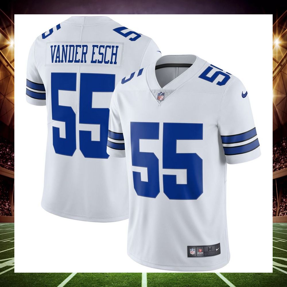 leighton vander esch dallas cowboys vapor limited white football jersey 1 336