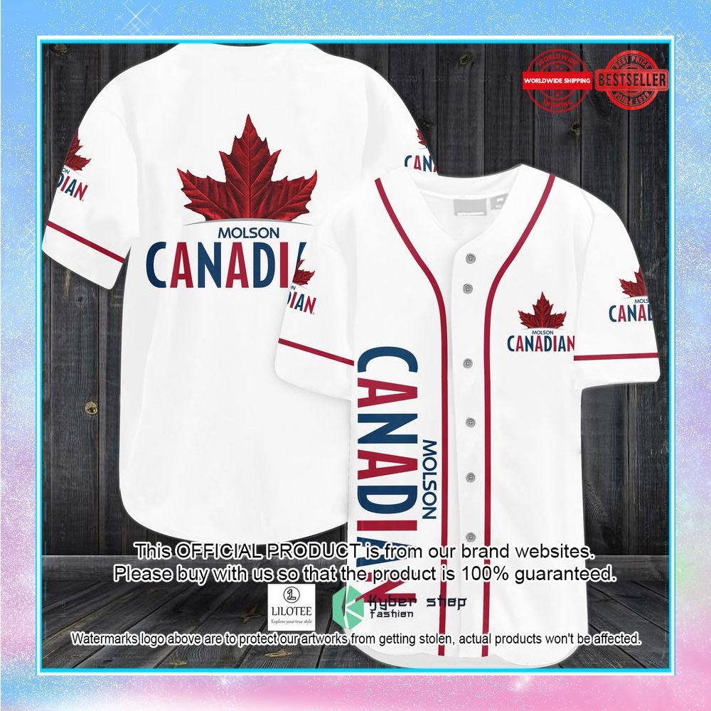 molson canadian baseball jersey 1 120