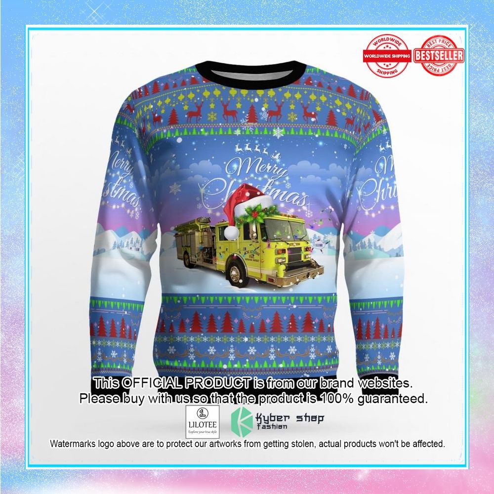 new athens fire department il christmas sweater 2 384
