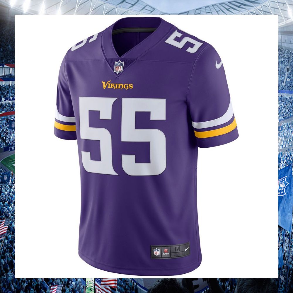 nfl anthony barr minnesota vikings nike vapor untouchable limited purple football jersey 2 657
