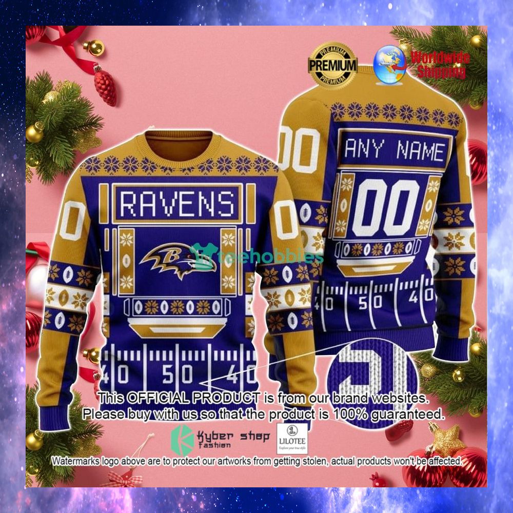 nfl baltimore ravens personalized sweater 1 556