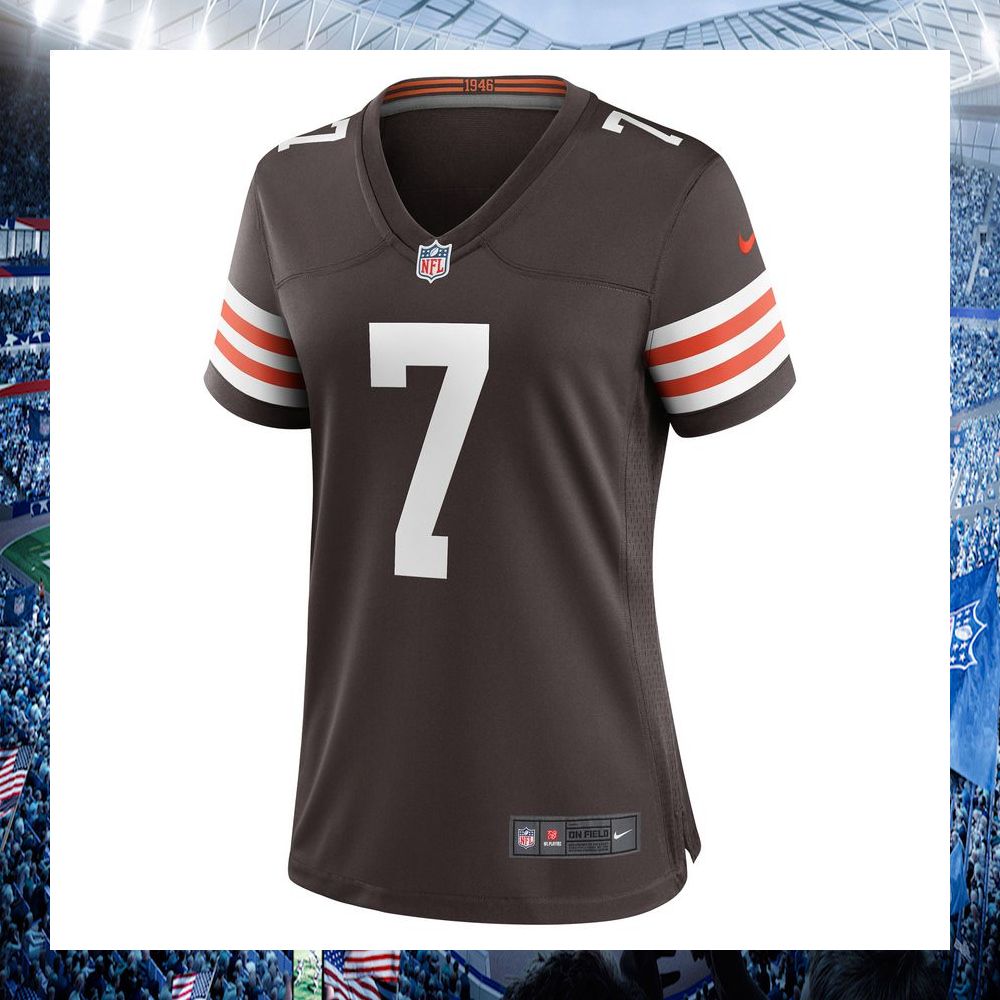 nfl jacoby brissett cleveland browns nike womens brown football jersey 2 141