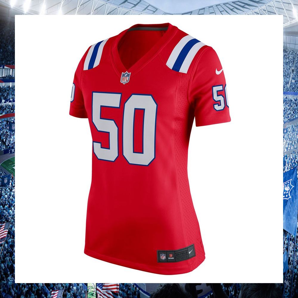 nfl mike vrabel new england patriots nike womens retired red football jersey 2 547