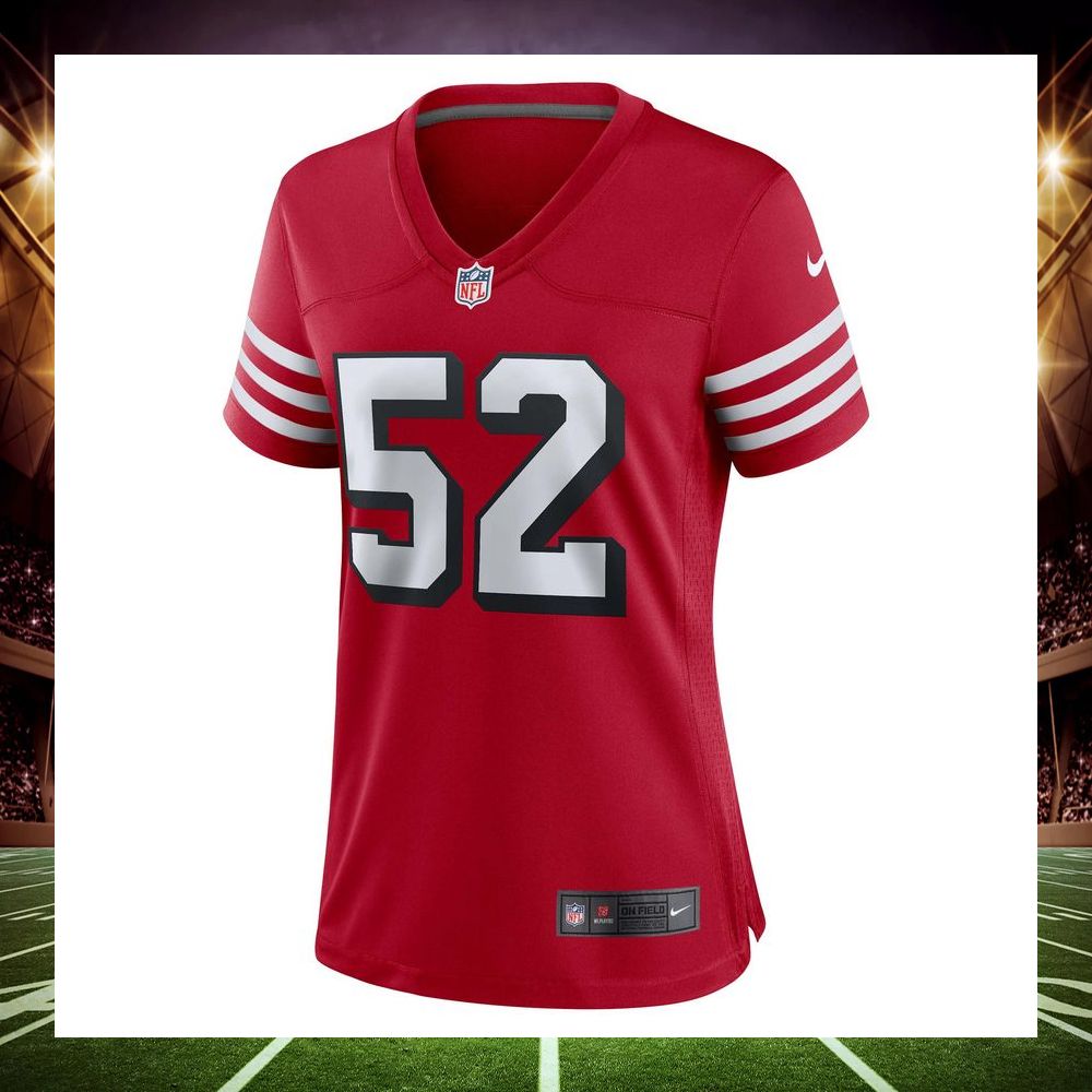 patrick willis san francisco 49ers alternate scarlet football jersey 2 759