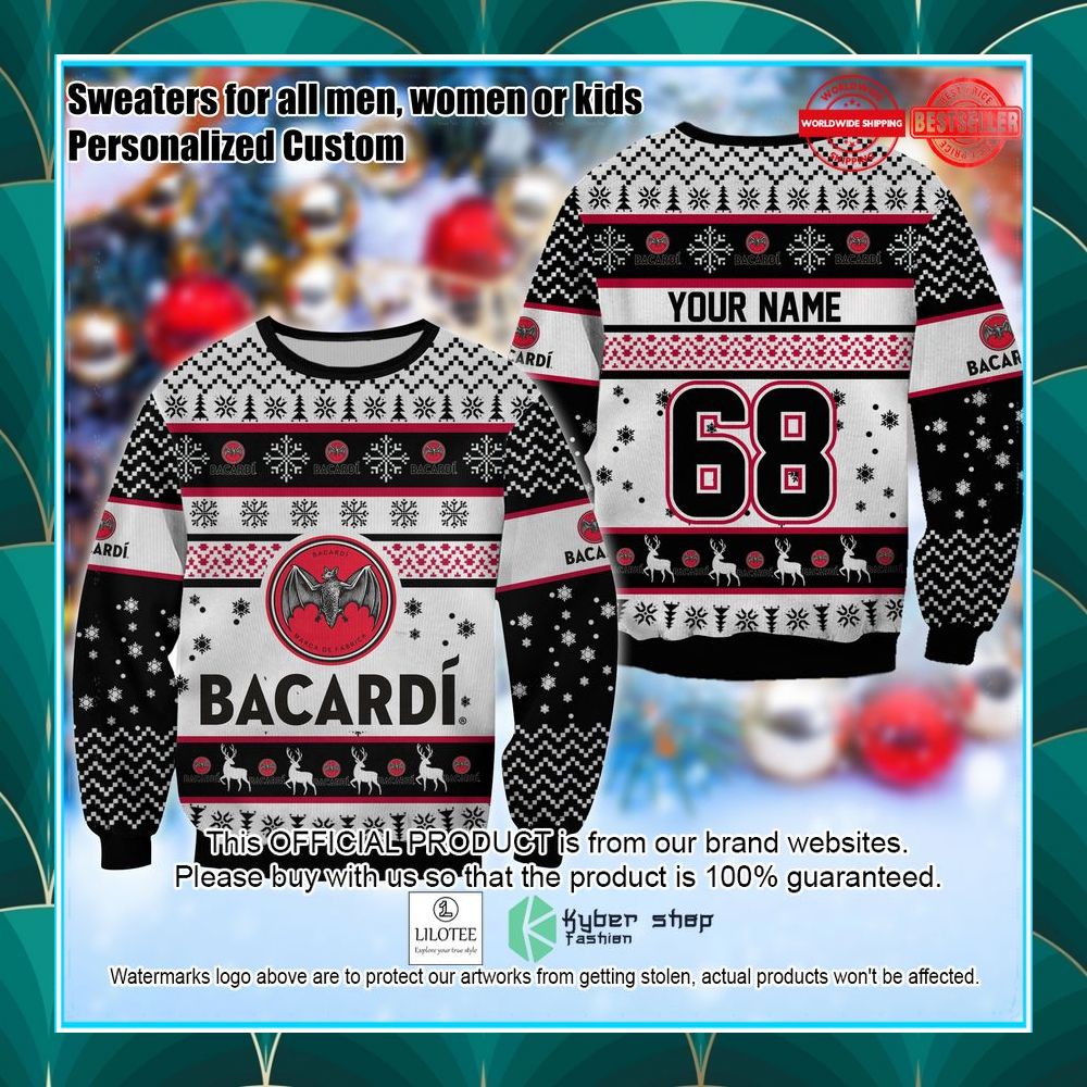 personalized bacardi ugly sweater 1 849