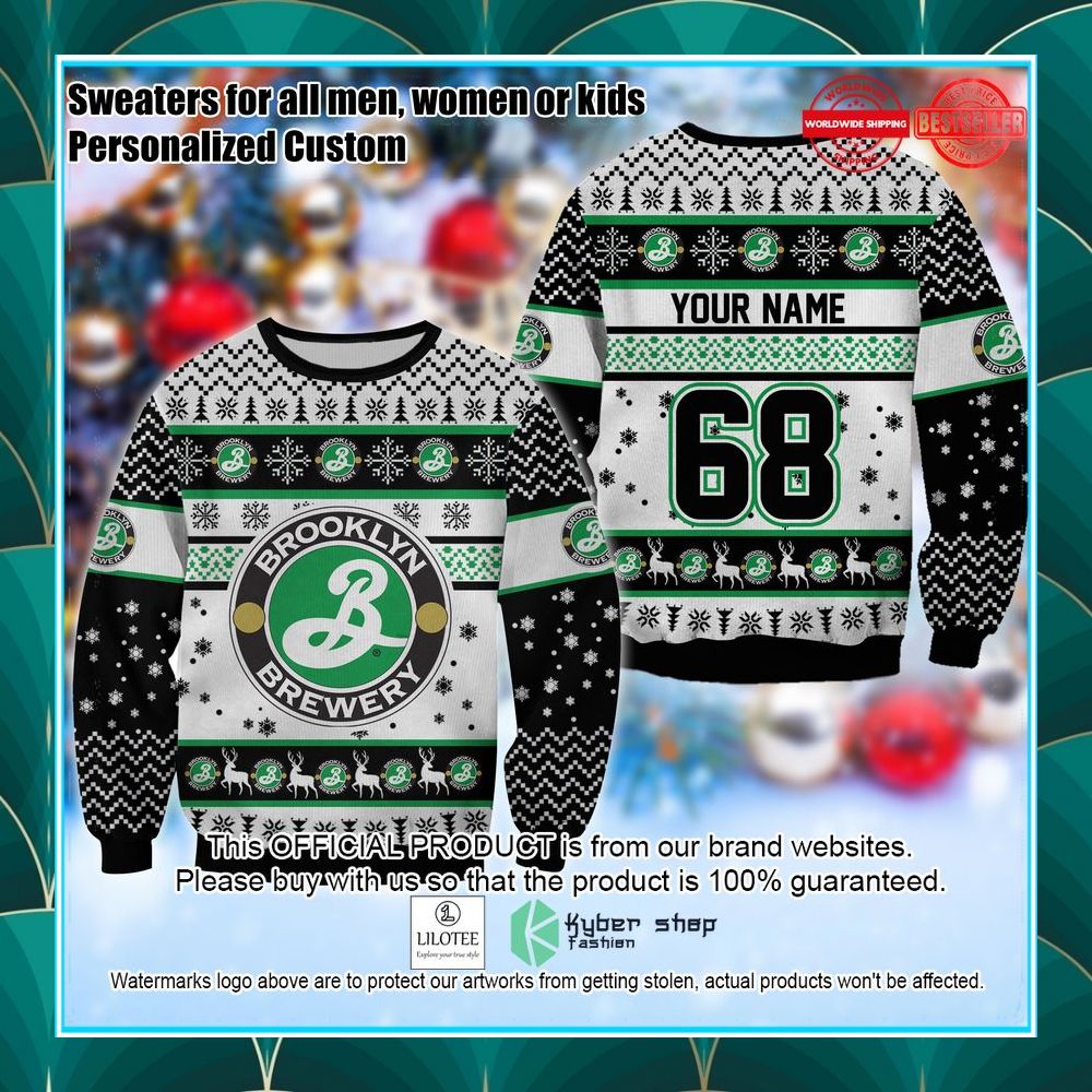 personalized brooklyn brewery ugly sweater 1 560