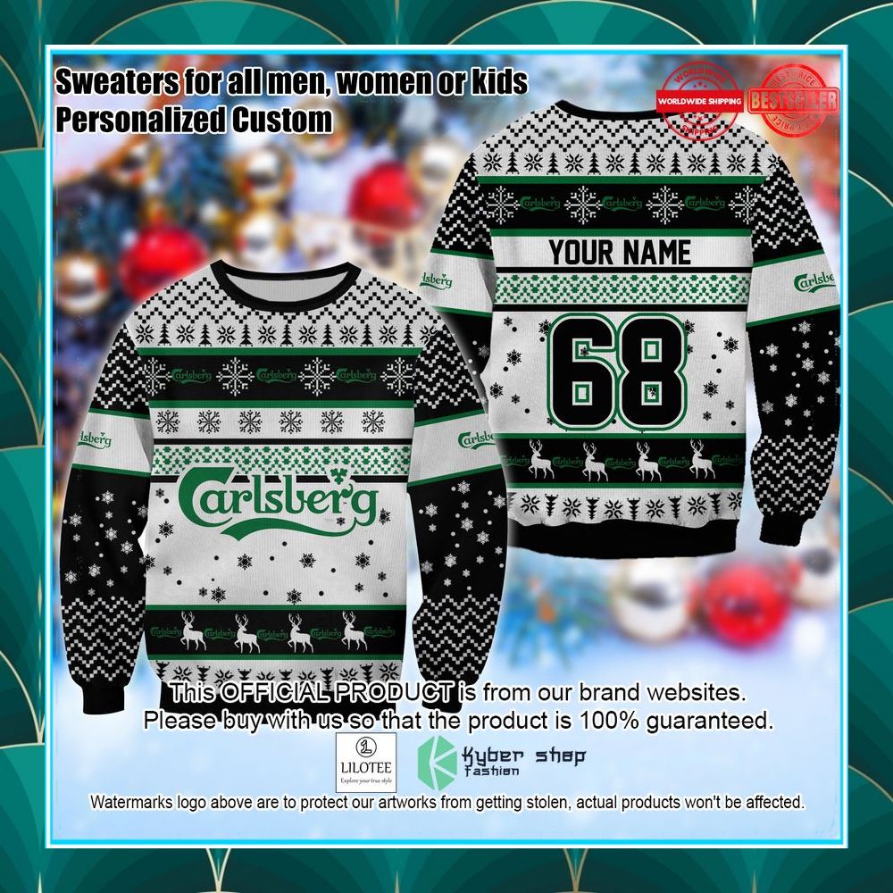 personalized carlsberg ugly sweater 1 329