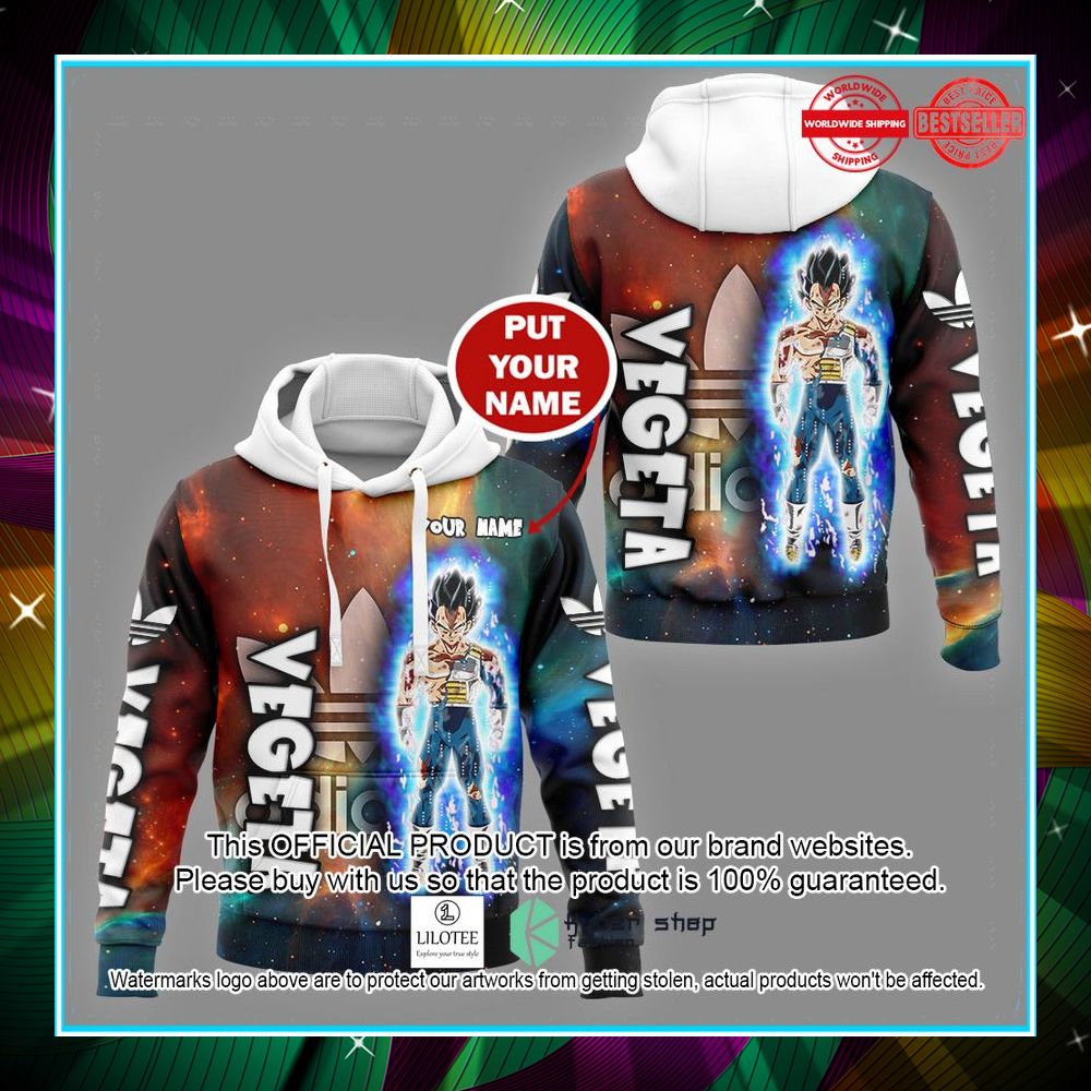 personalized dragon ball vegeta adidas hoodie pants 2 481