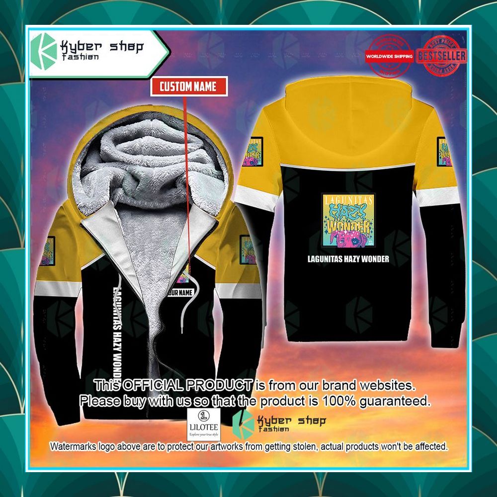 personalized lagunitas hazy wonder fleece hoodie 1 903