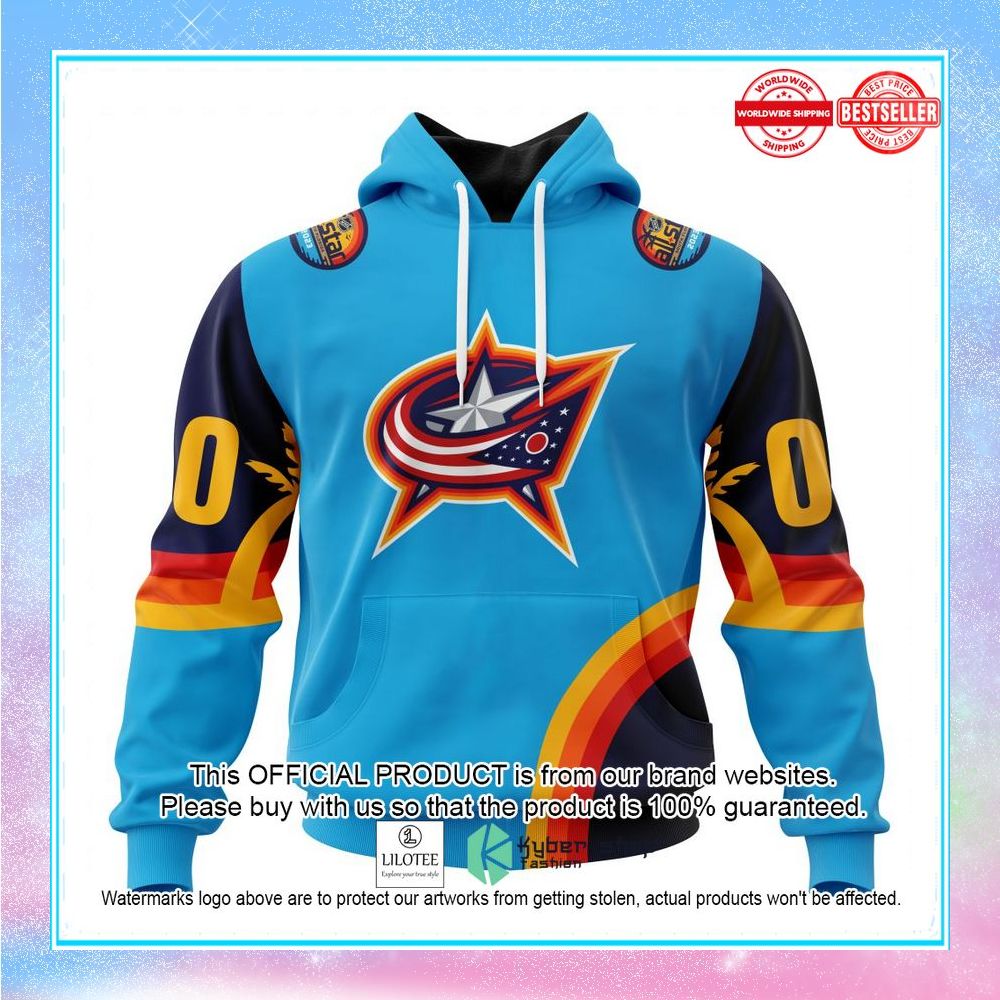 personalized nhl columbus blue jackets special all star game design with atlantic ocean shirt hoodie 1 913