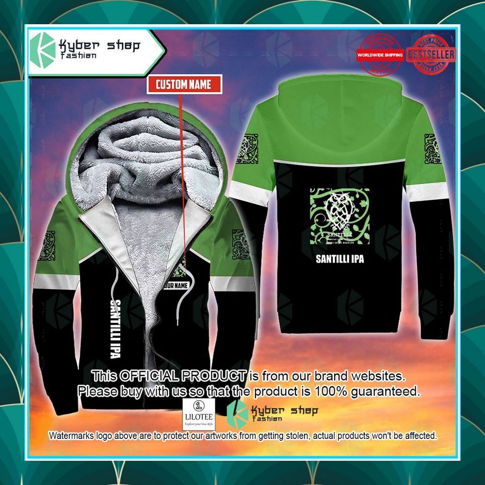 personalized night shift santilli ipa fleece hoodie 1 173