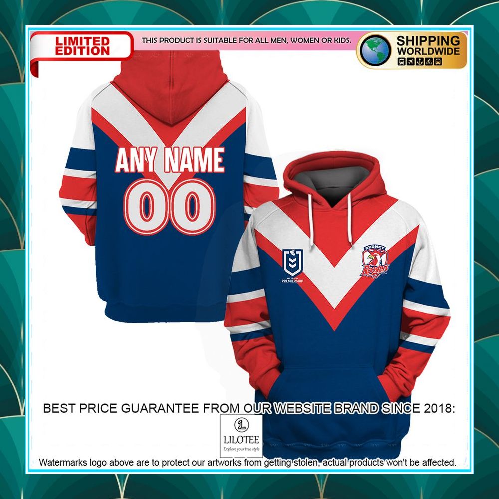 personalized nrl sydney roosters shirt hoodie 1 194