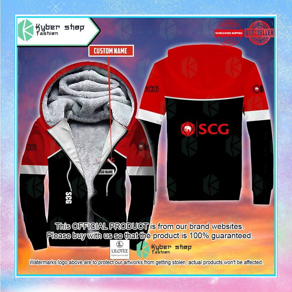 personalized scg fleece hoodie 1 444