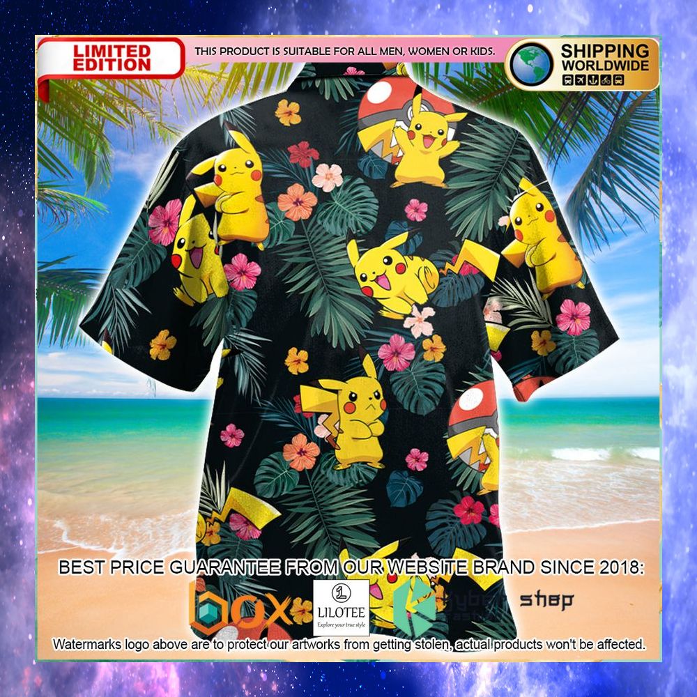 pikachu hawaiian shirt 2 649