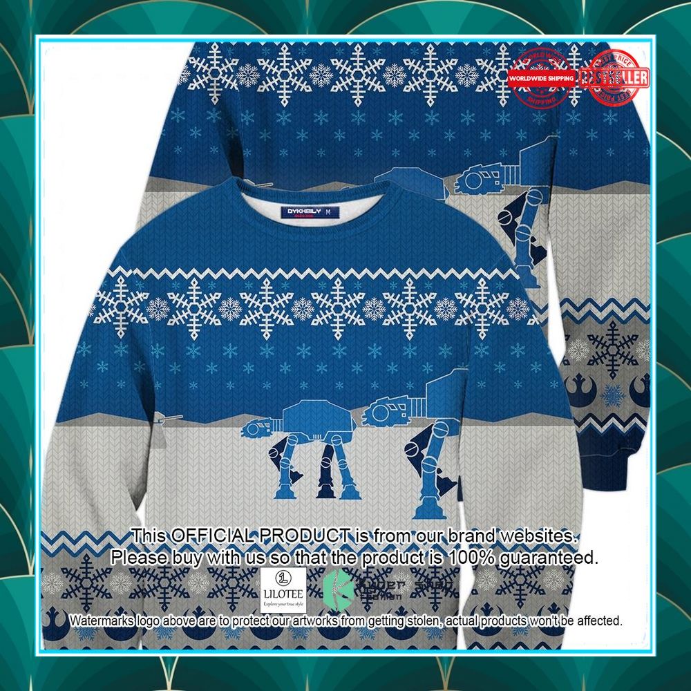 star wars happy hoth idays christmas sweater 1 83