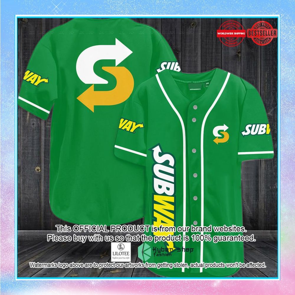 subway baseball jersey 1 922