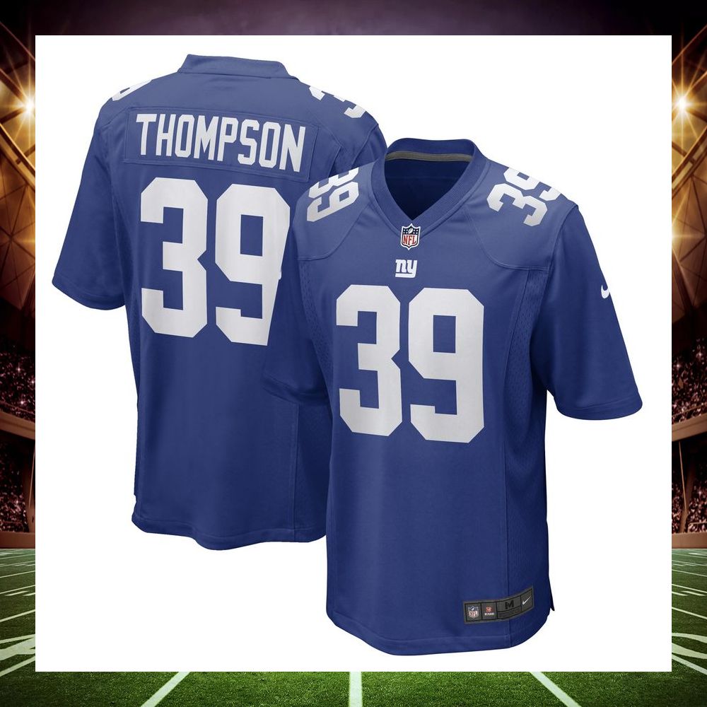 trenton thompson new york giants royal football jersey 1 851
