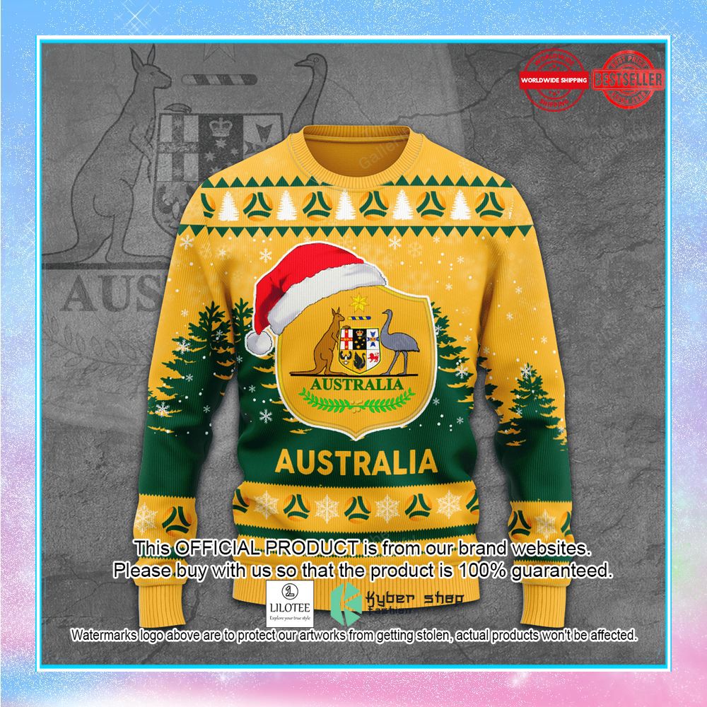 world cup australia national football team sweater 2 839