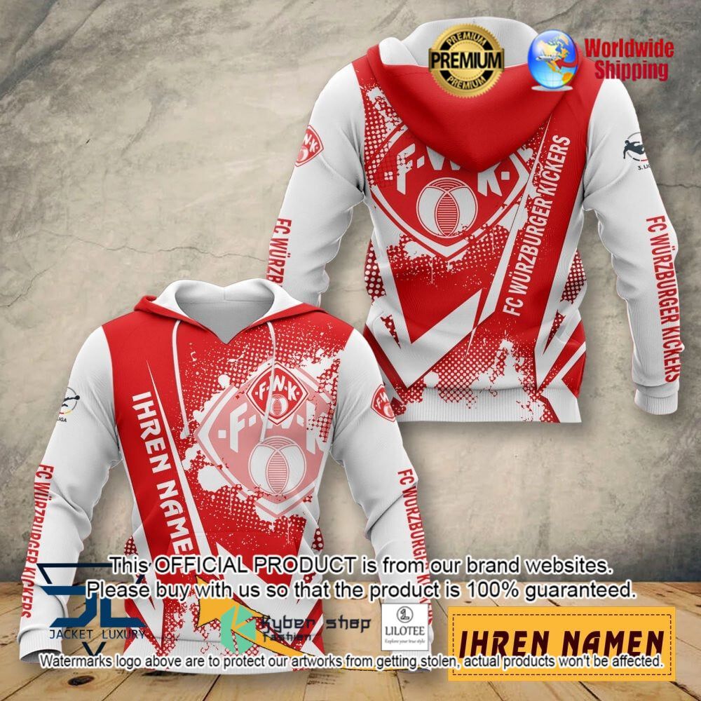 wurzburger kickers custom name 3d hoodie shirt 1 361