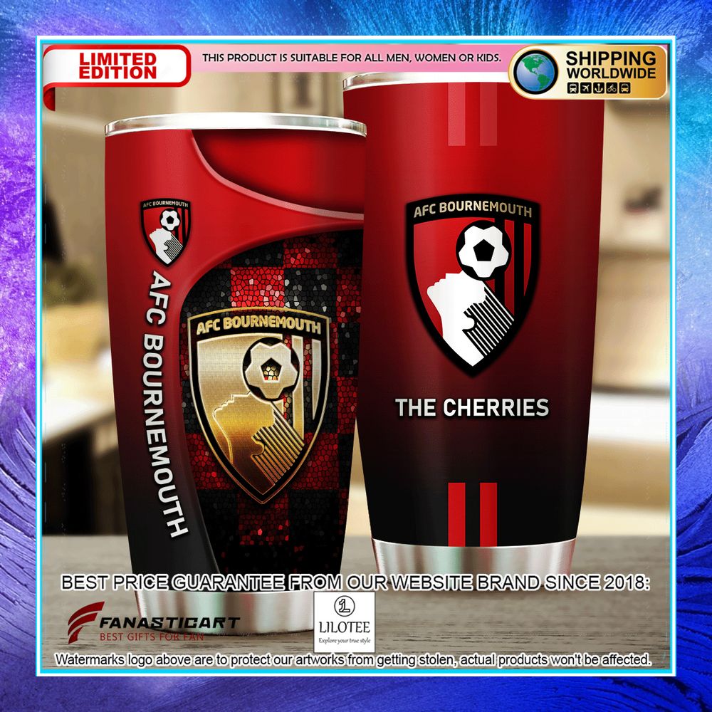 afc bournemouth the cherries tumbler 1 421