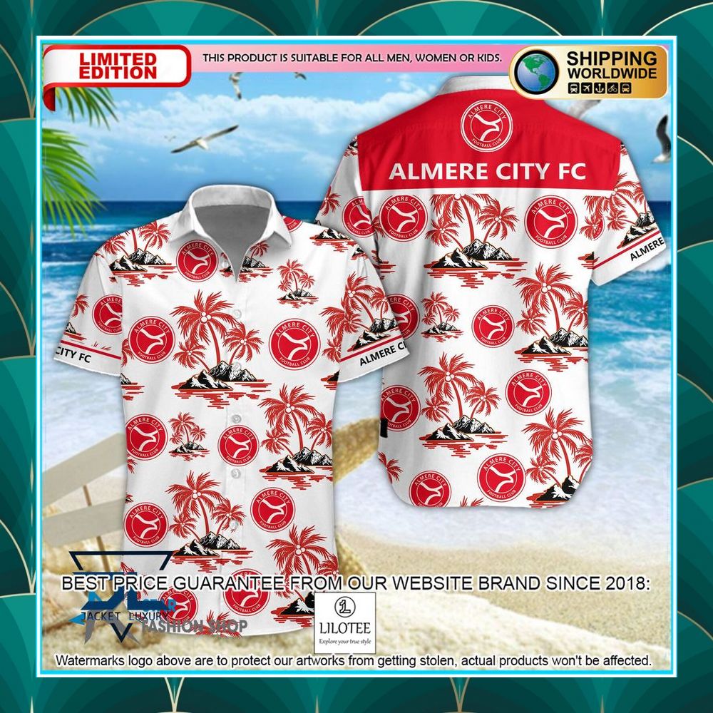 almere city fc hawaiian shirt shorts 1 956