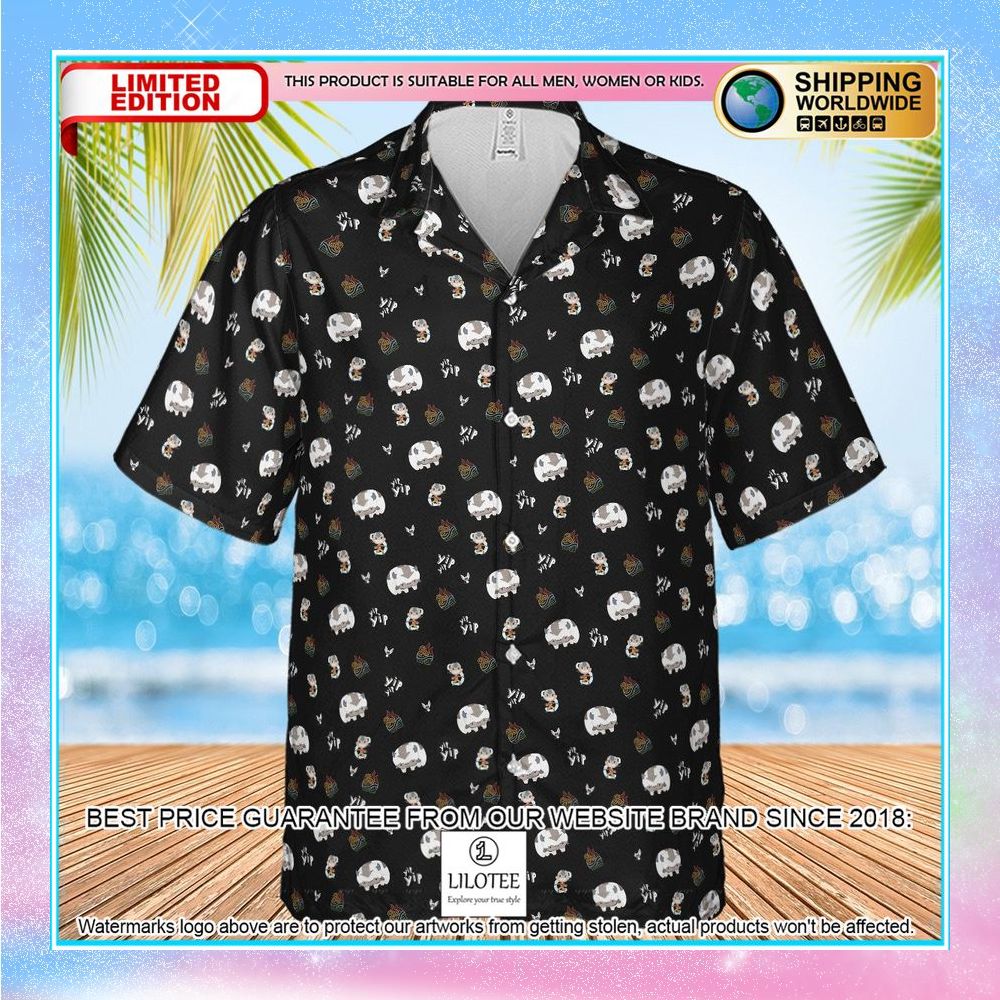 appa yip yip avatar pattern hawaiian shirt 2 127