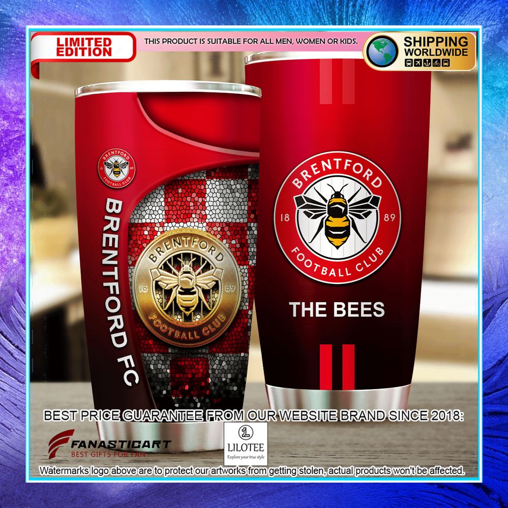 brentford fc the bees tumbler 1 255