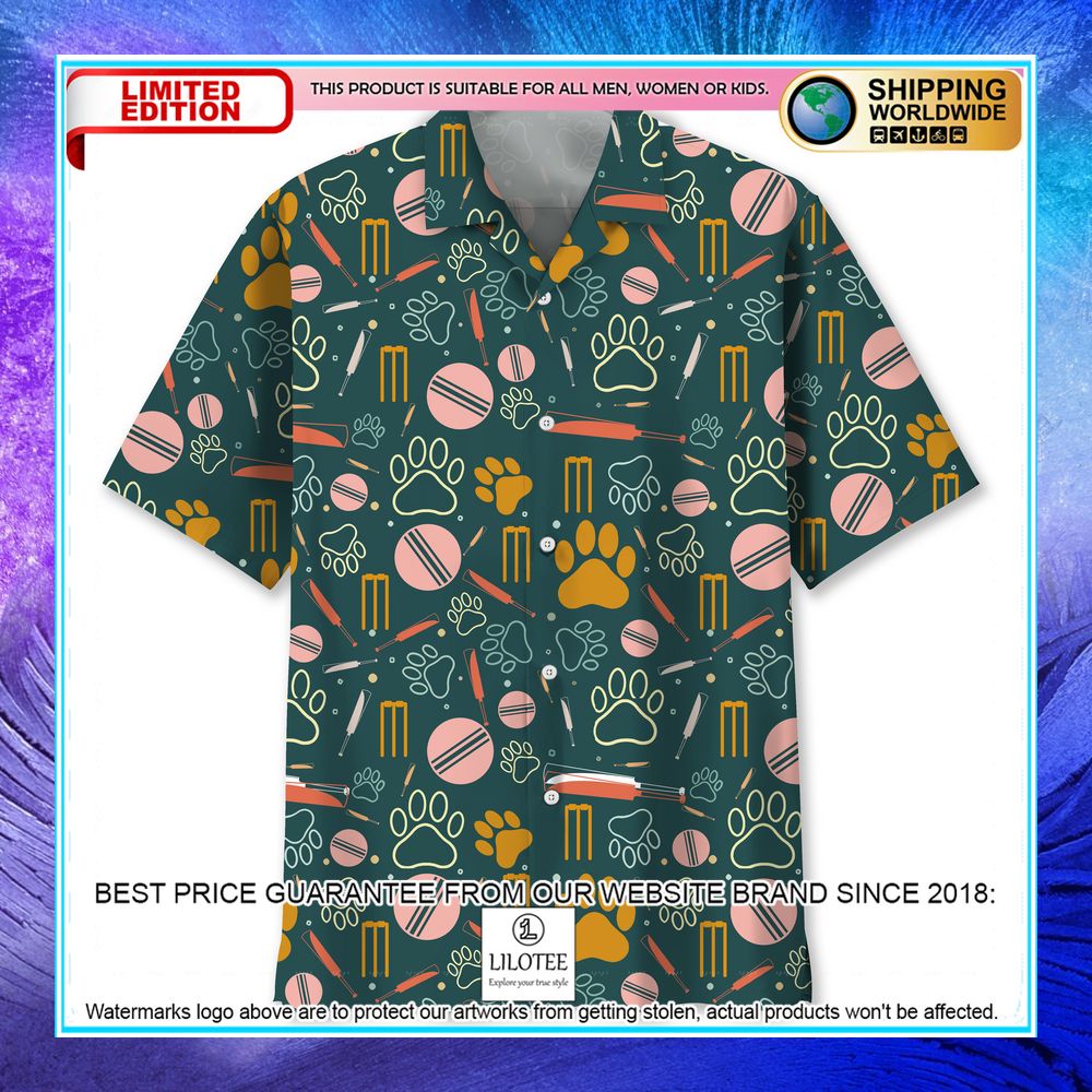 cricket and dog hawaiian shirt 1 984