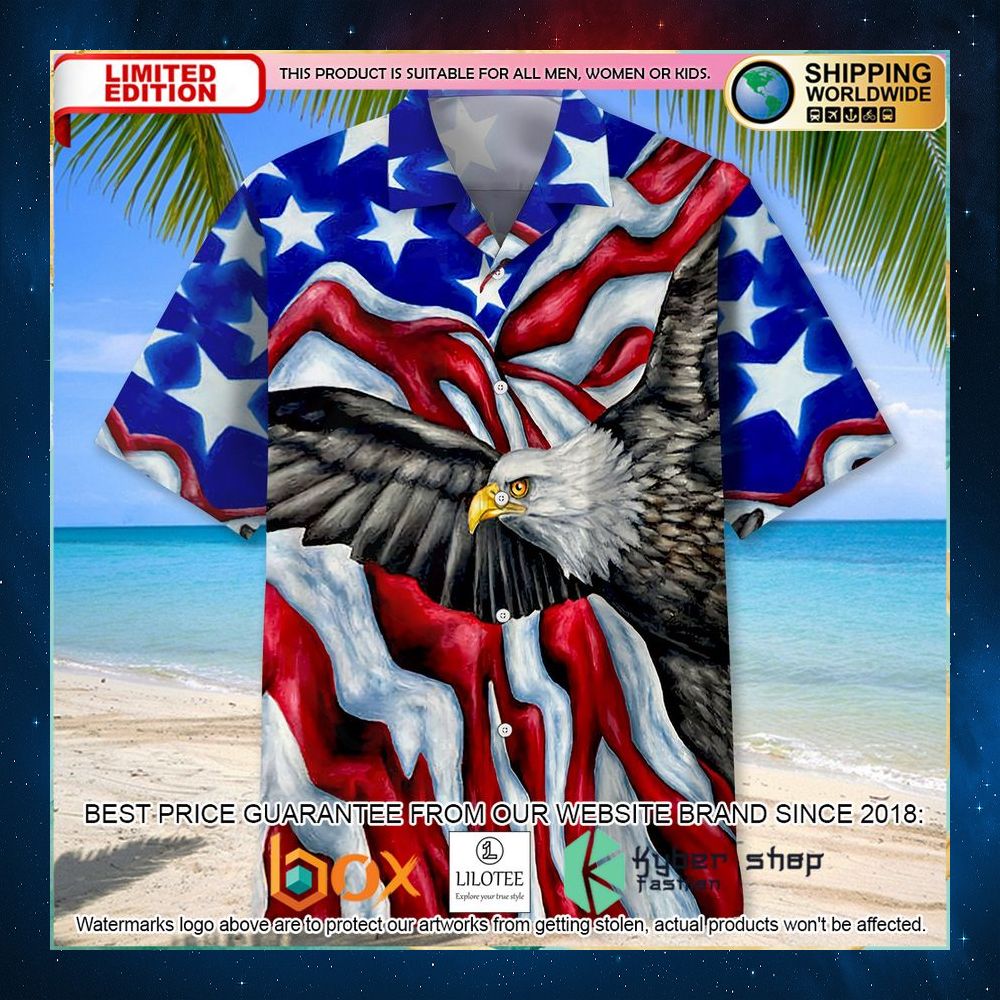 eagle american hawaiian shirt 2 934