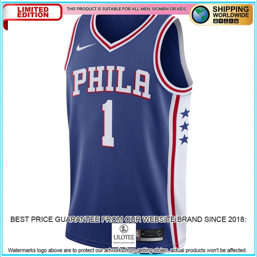 james harden philadelphia 76ers nike 2021 22 royal basketball jersey 2 987