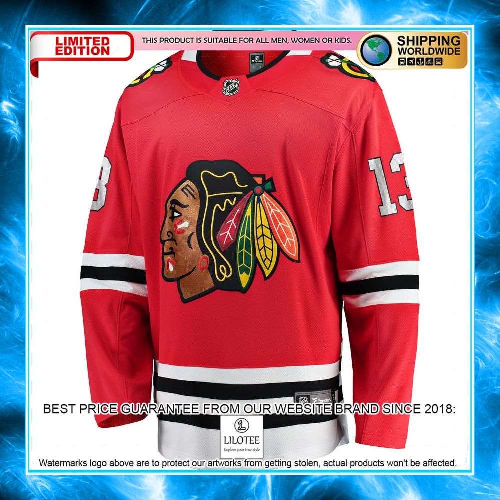 max domi chicago blackhawks red hockey jersey 2 643