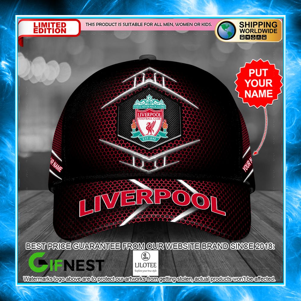 personalized liverpool fc cap 1 196