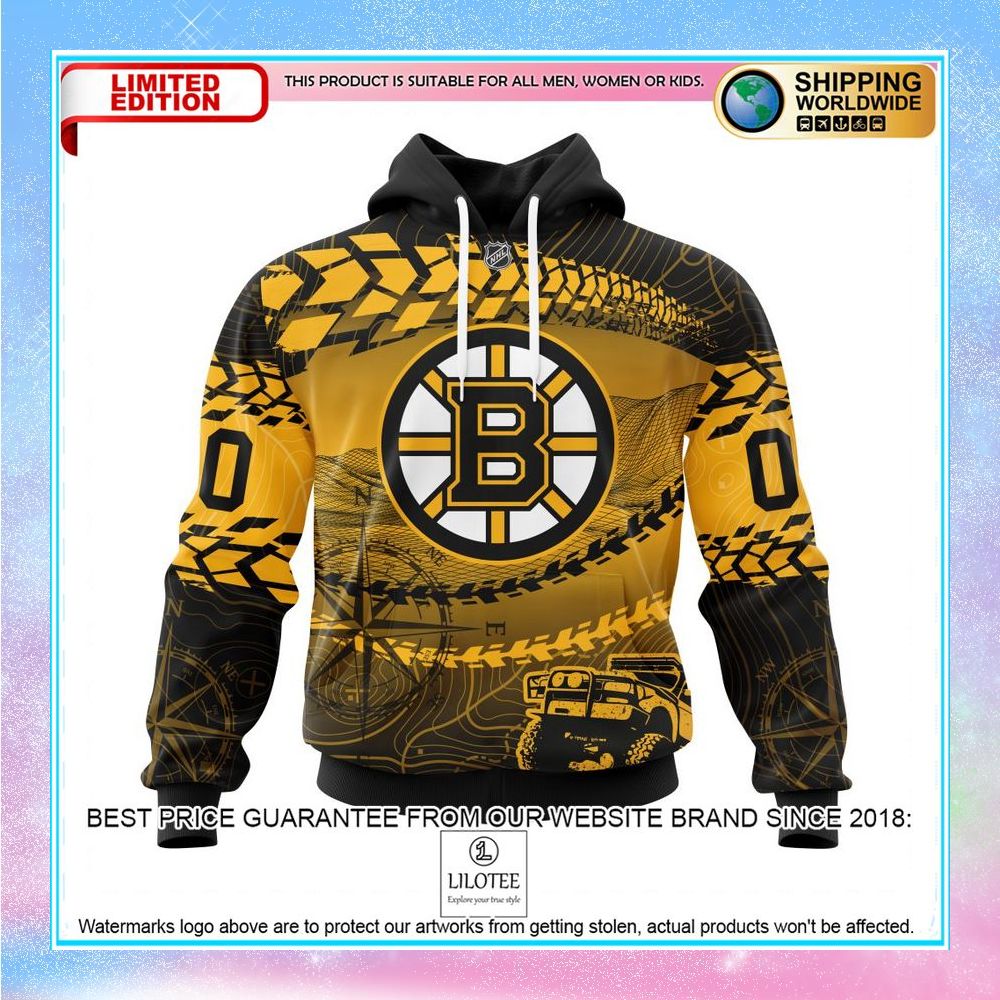 personalized nhl boston bruins off road style shirt hoodie 1 789