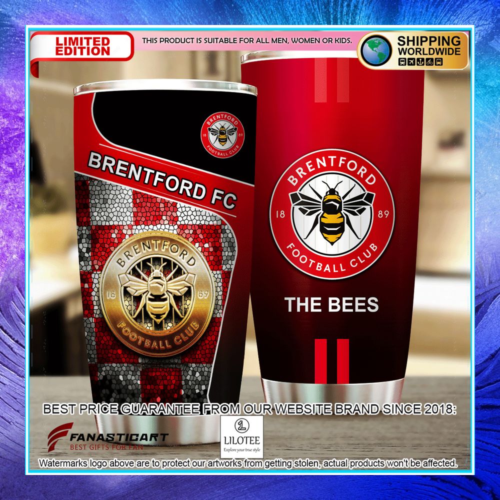 the bees brentford fc tumbler 1 58