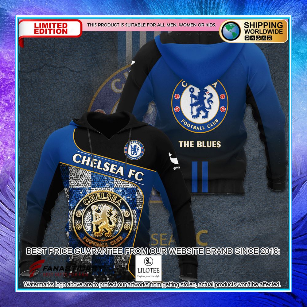 the blues chelsea fc logo hoodie shirt 1 449