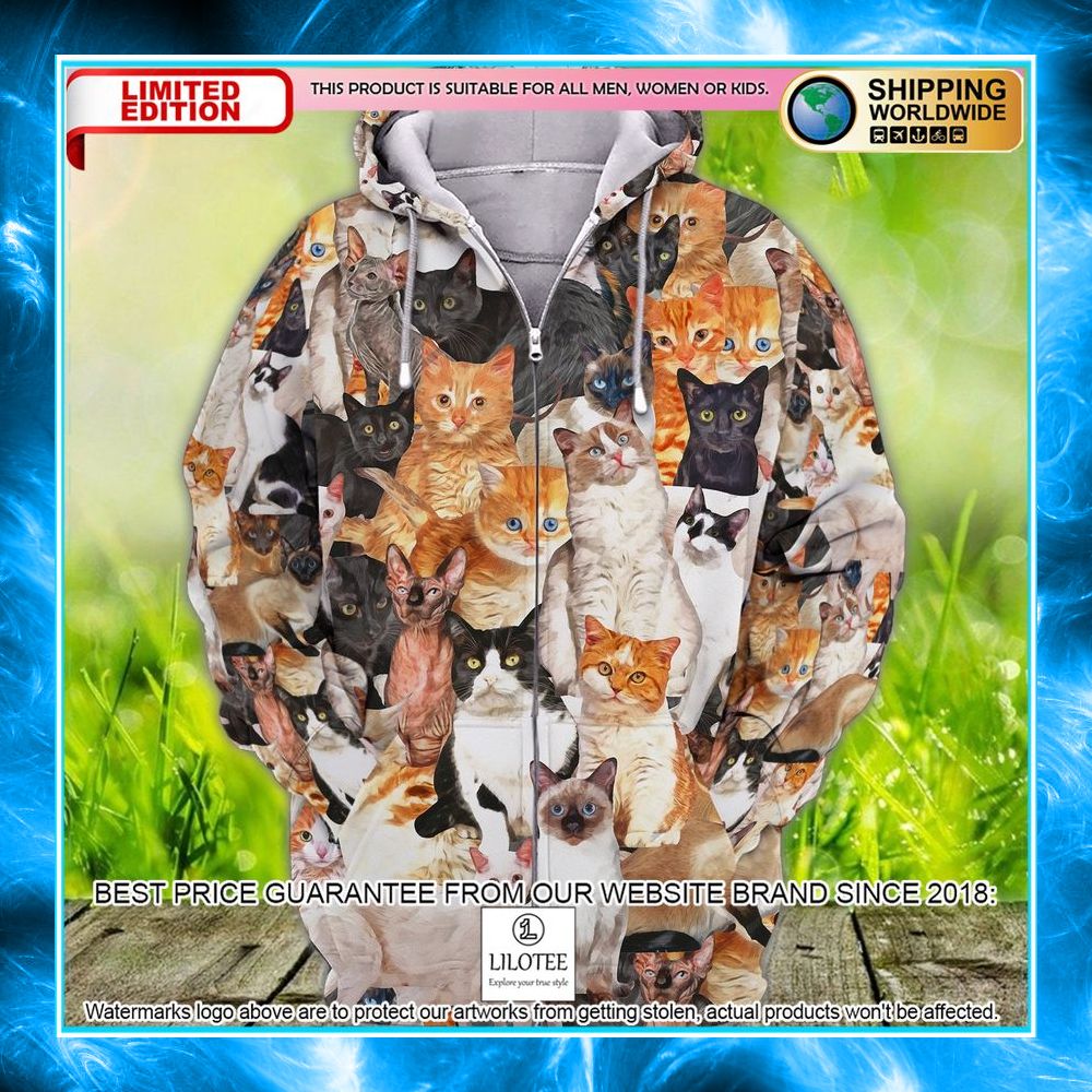 watercolor cats kitten shirt hoodie 1 461